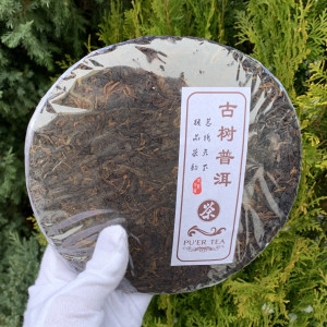 Шу пуэр Да И блин 357 г 2010 года. Photo 2